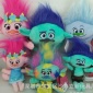 魔法精灵毛绒公仔trolls 巨魔魔法精灵公主毛绒玩具圣诞礼品加工
