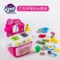 儿童女孩过家家仿真厨房玩具套装炒菜做饭电动出水3-6岁益智玩具