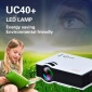 UNIC优丽可UC40 UC40 高清1080P投影机安卓苹果电脑投影仪微型