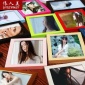 新款多彩相框批发-塑料创意4K8K画框-摆台67寸10寸照片墙一件代发